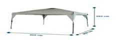 Toldo de Palillería 3x3 mts.